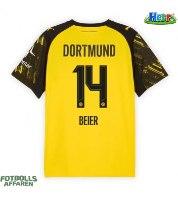 Borussia Dortmund Maximilian Beier #14 Hemmatröja 2025-26 Kortärmad
